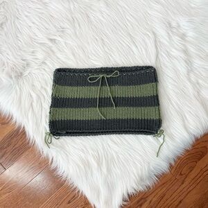Vintage Y2K Handmade Knitted Micro Mini Skirt